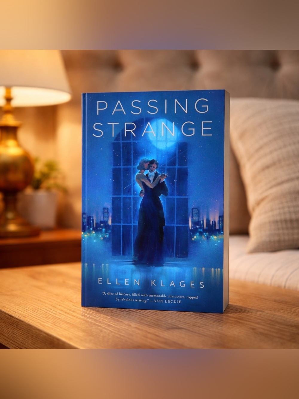 Passing Strange By Ellen Klages - a sapphic romance novel 🏳️🌈